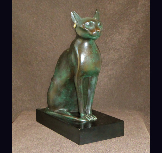 Egyptian Cat Statue